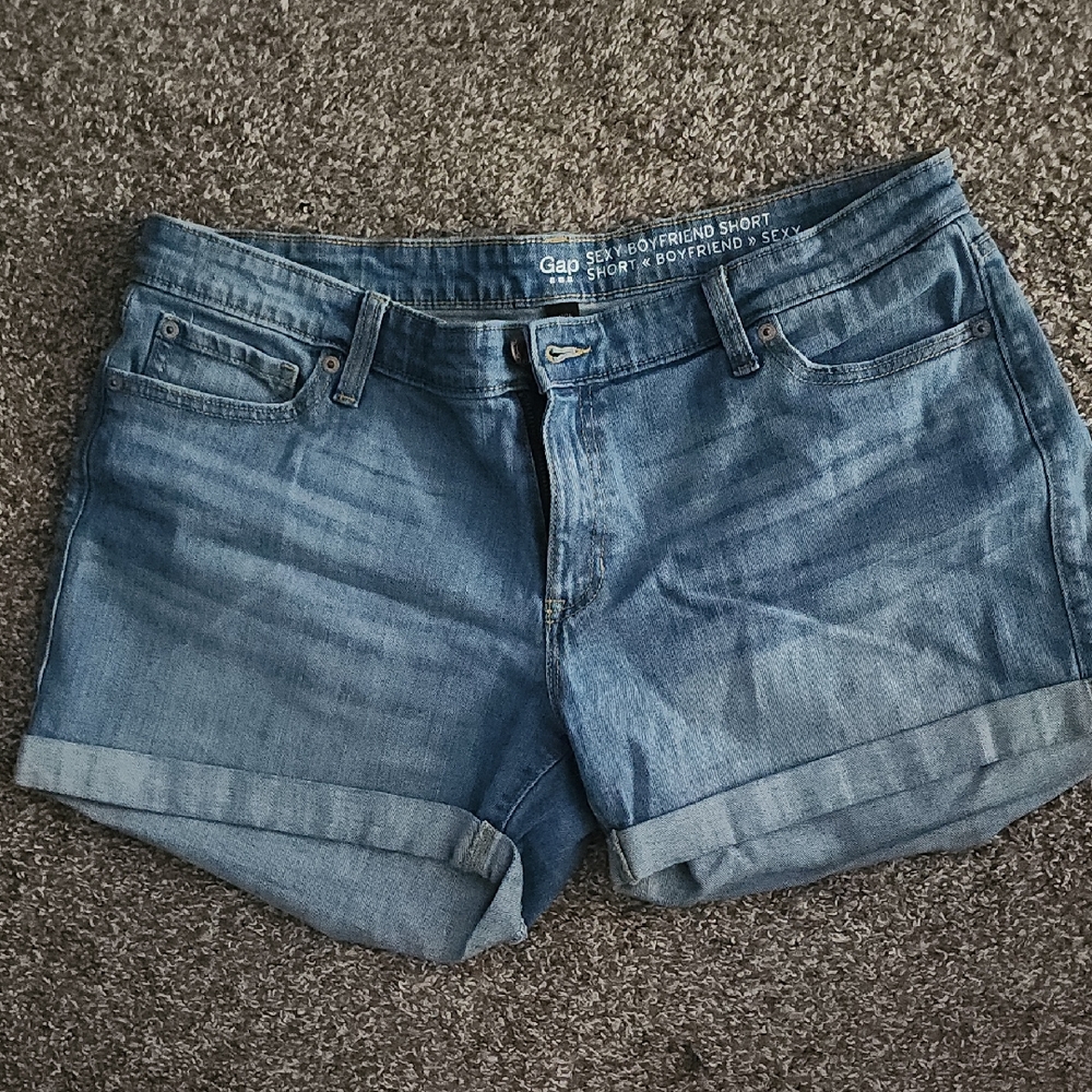 GAP Women's Classic Blue Jean Shorts